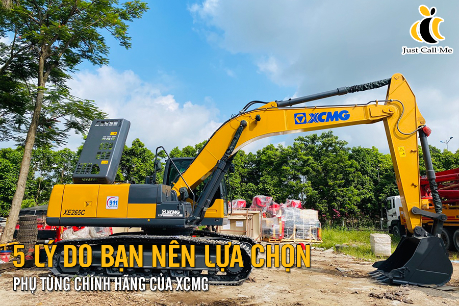 5 lý do bạn nên lựa chọn phụ tùng chính hãng của XCMG