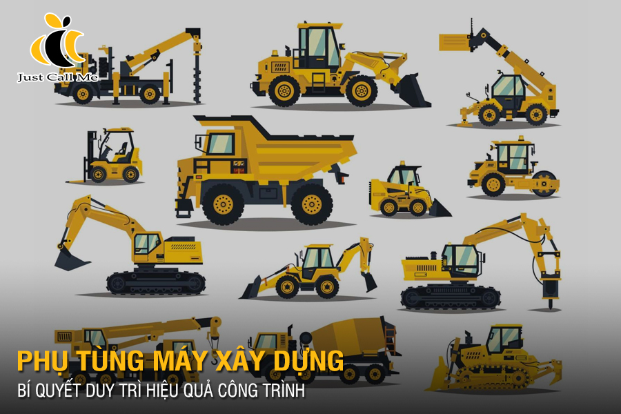 Phụ Tùng Máy Xây Dựng – Bí Quyết Duy Trì Hiệu Quả Công Trình