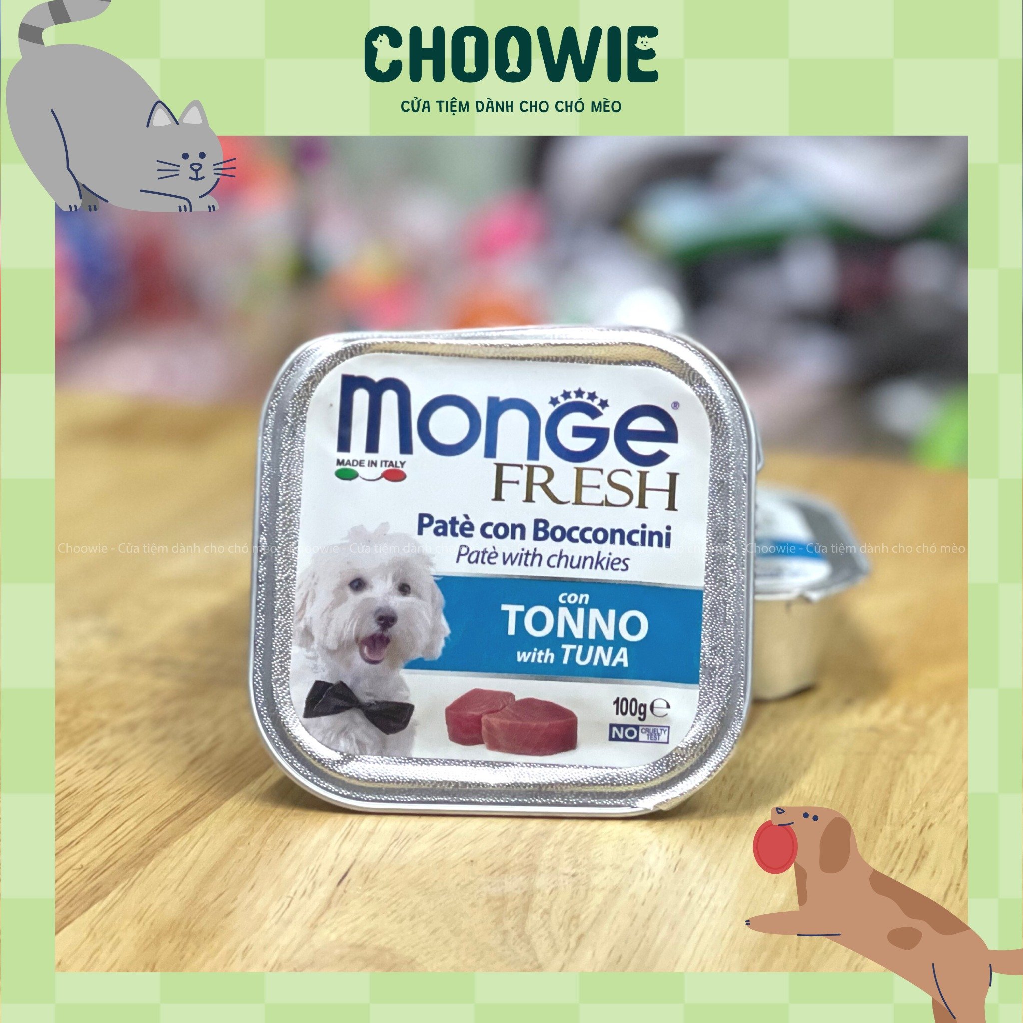 [XÓA] Pate Monge 100 gram dành cho chó