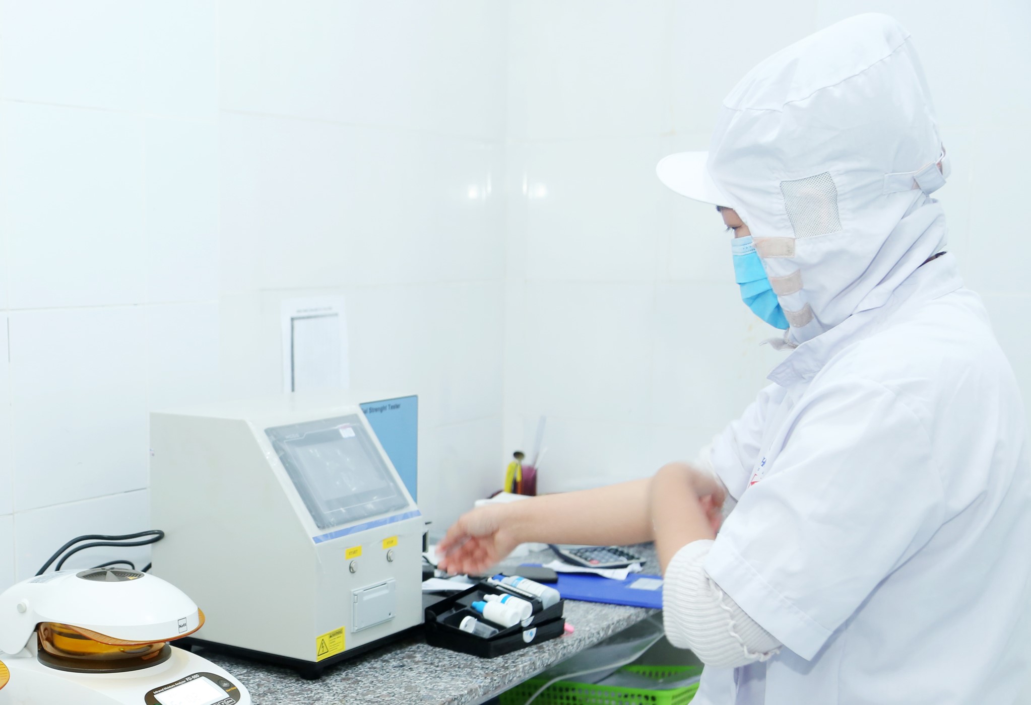 Lab staff