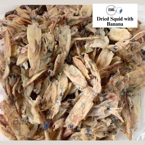 Dried Squid with Banana