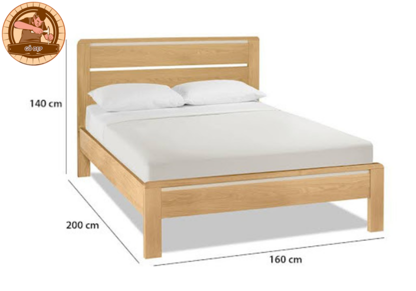 Kích thước giường ngủ chuẩn kiểu dáng đẹp