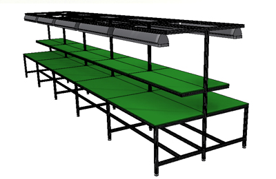 Bàn thao tác, giá kệ