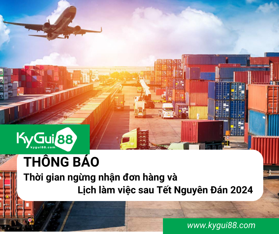 Thông báo thời gian ngừng nhận đơn hàng và lịch làm việc sau Tết Nguyên Đán 2024