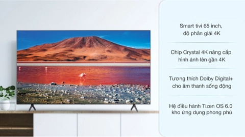Tivi LED Samsung 65AU7700 Smart 65in TV 4K UHD