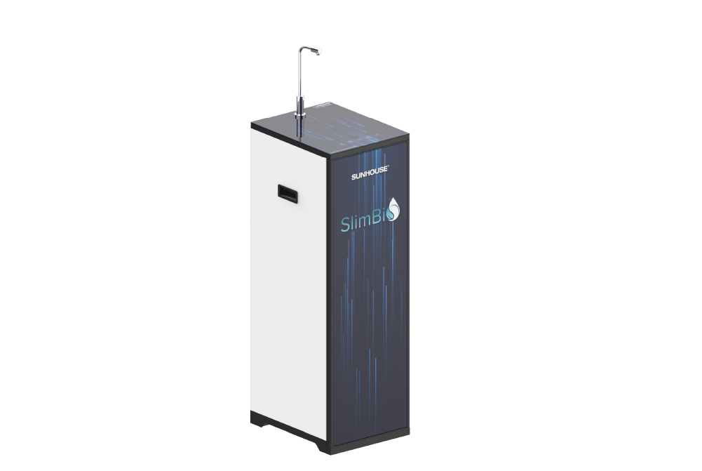 Máy lọc nước R.O nóng lạnh SUNHOUSE SLIMBIO SHA76214CK-S