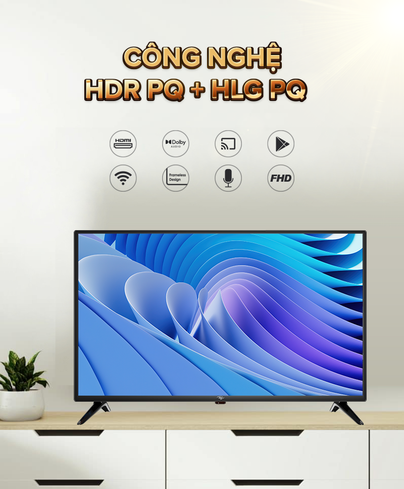 Tivi ITEL 55 inch Android 4K G5557