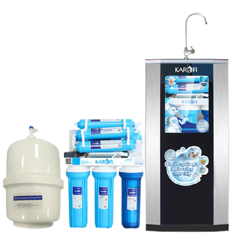 Máy lọc nước Karofi eRo80 cường lực (ERO80 & II màu vàng)