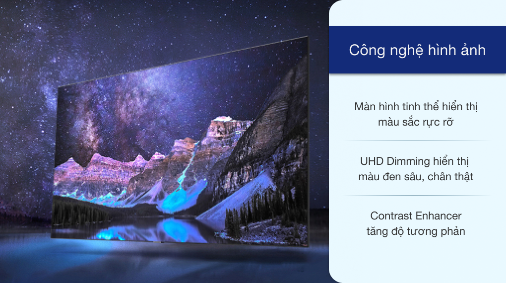 Tivi LED Samsung 55AU7700 smart 4K UHD