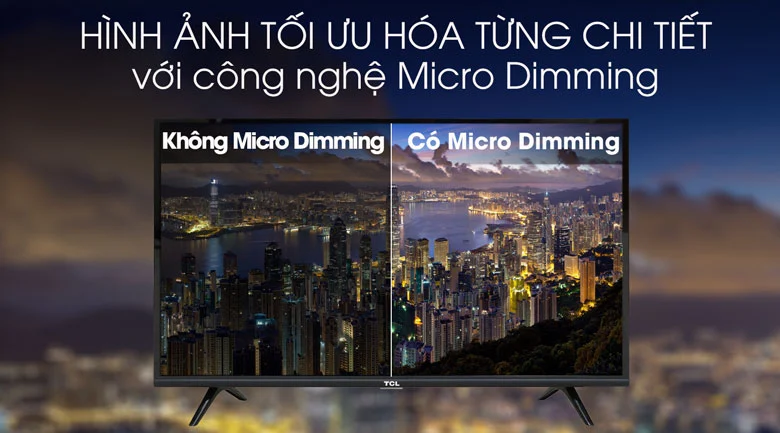 Tivi TCL 32in 32S6300 Led Full HD điều khiển giọng nói, internet