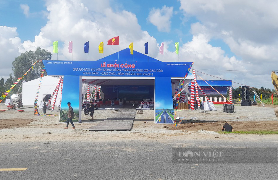 Ngày 17/6 khởi công dự án cao tốc Châu Đốc - Cần Thơ - Sóc Trăng