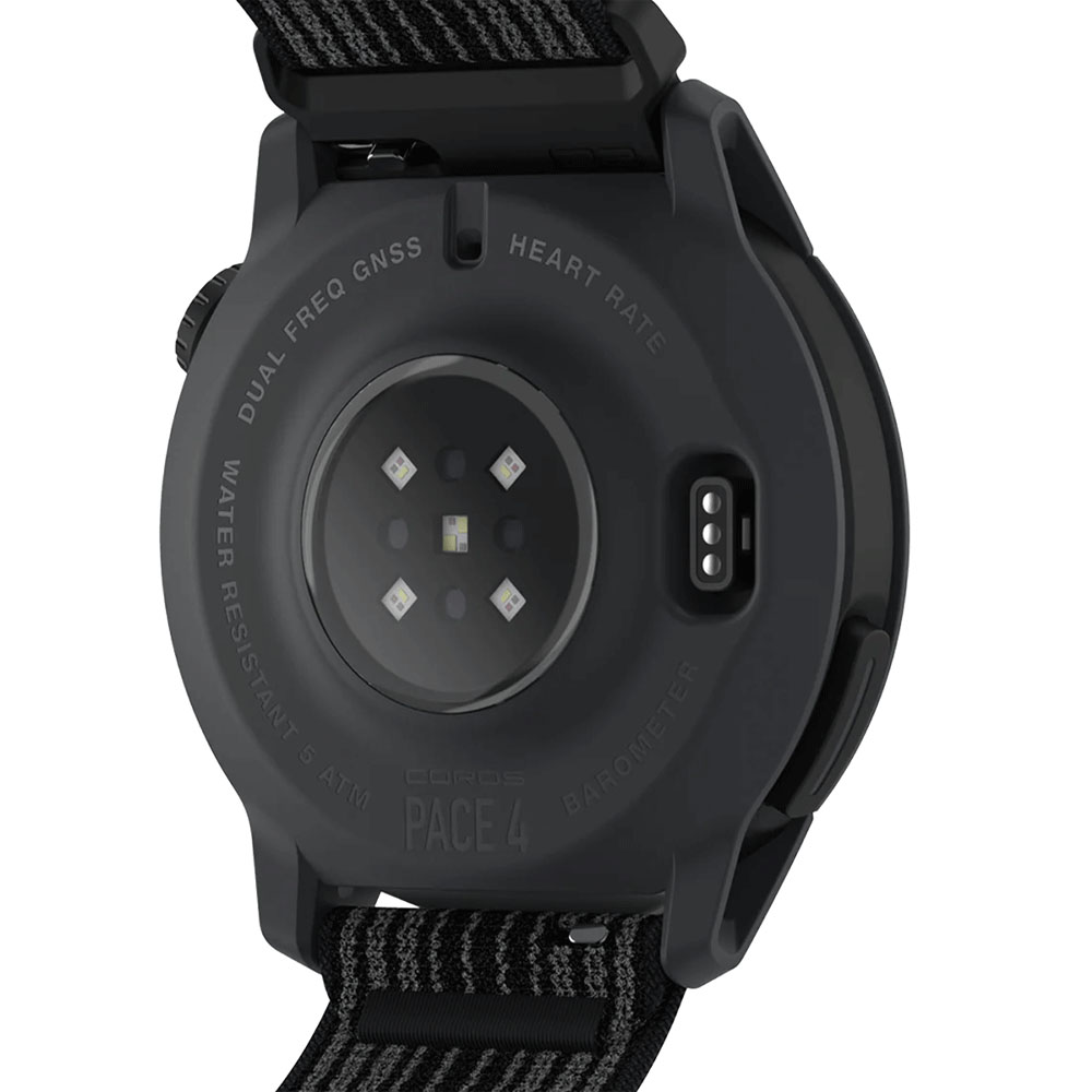 Đồng hồ GPS thể thao Coros Pace 4 - Black Nylon