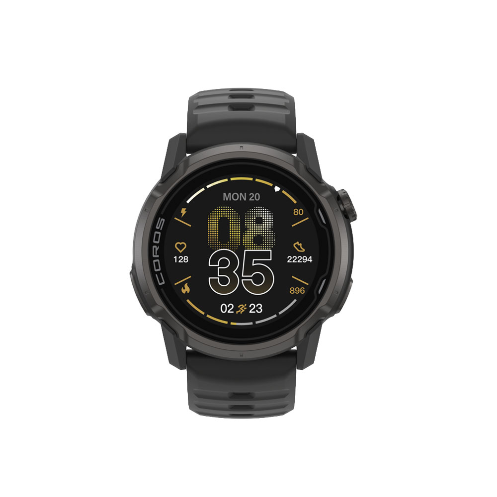 Đồng hồ GPS thể thao Coros Apex 4 - Black Silicon