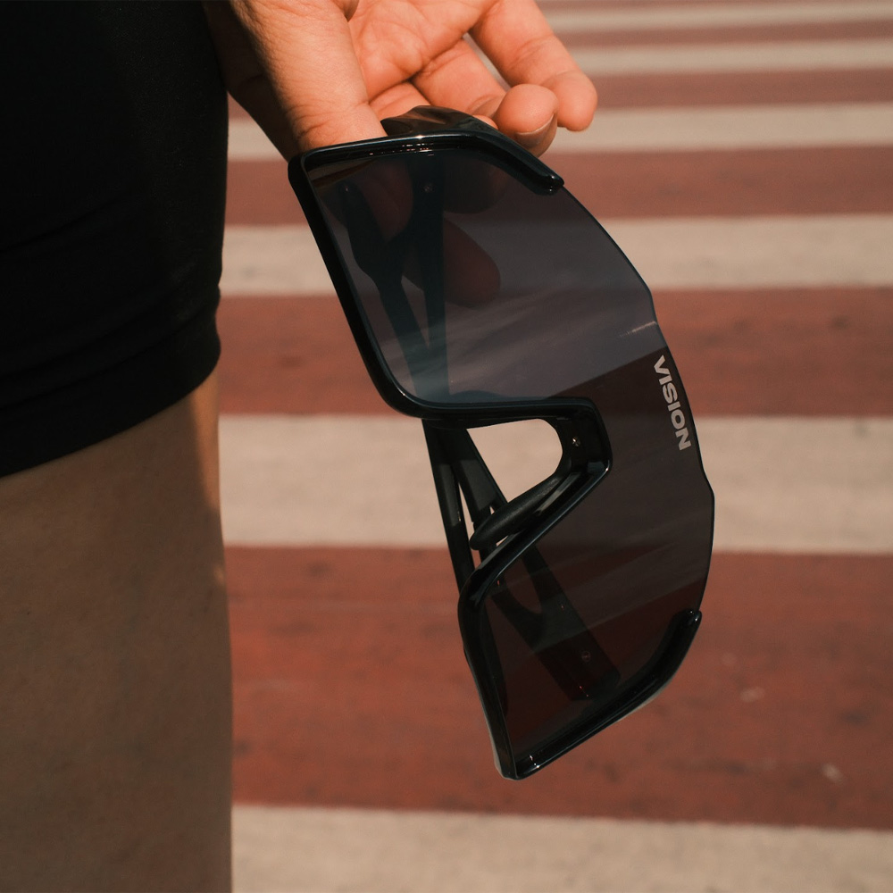 Kính thể thao Vision Solis - Glossy Black / Gray