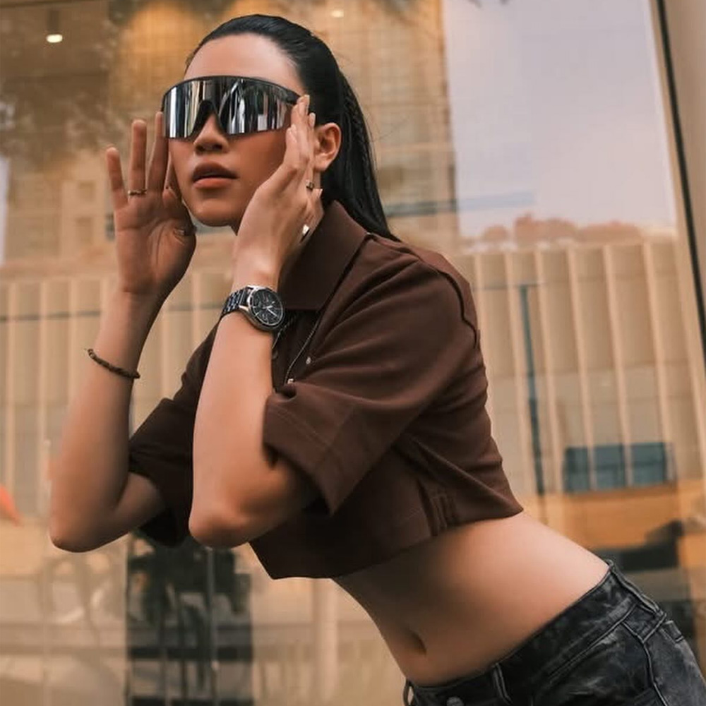 Kính thể thao Vision Aura - Matte Transparent Gray / Revo Mercury
