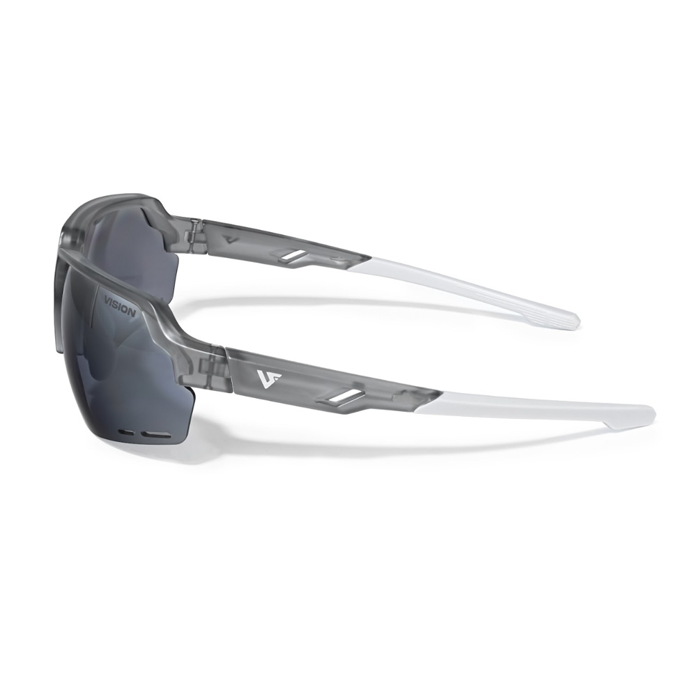 Kính thể thao Vision Loop - Matte Transparent Dark Gray / Revo Mercury
