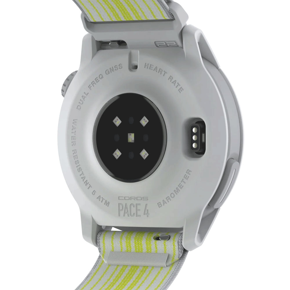 Đồng hồ GPS thể thao Coros Pace 4 - White Nylon