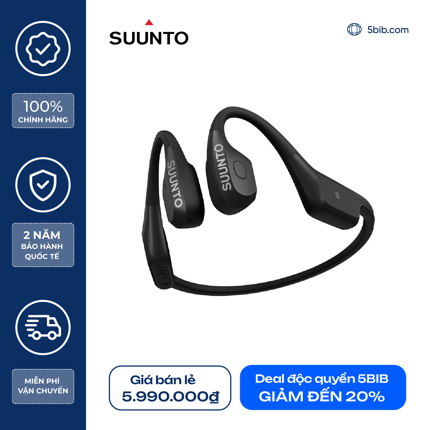 Tai nghe thể thao Suunto Aqua