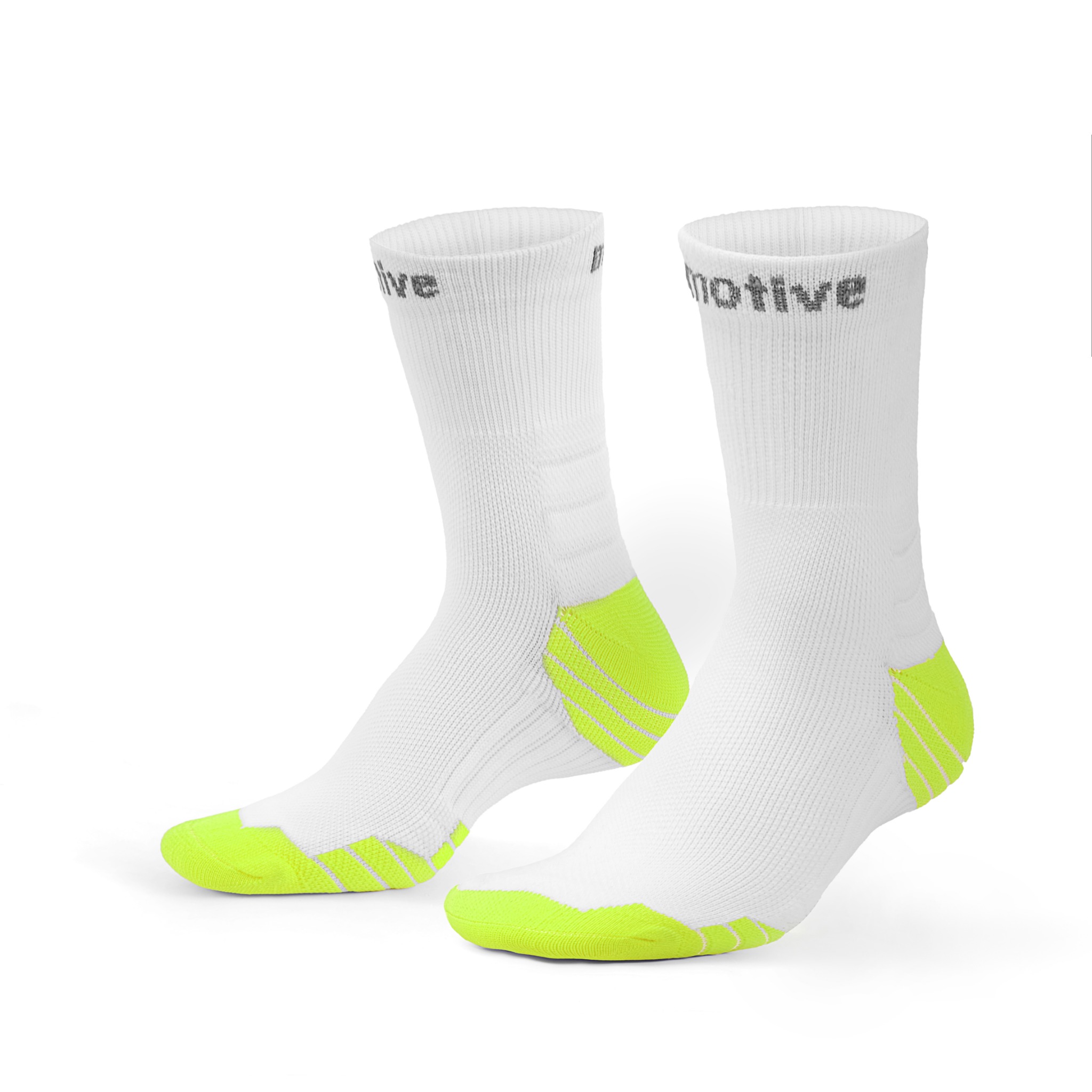 Tất Vớ Thể Thao Motive Sock Freesize Unisex - Trắng Xanh Neon