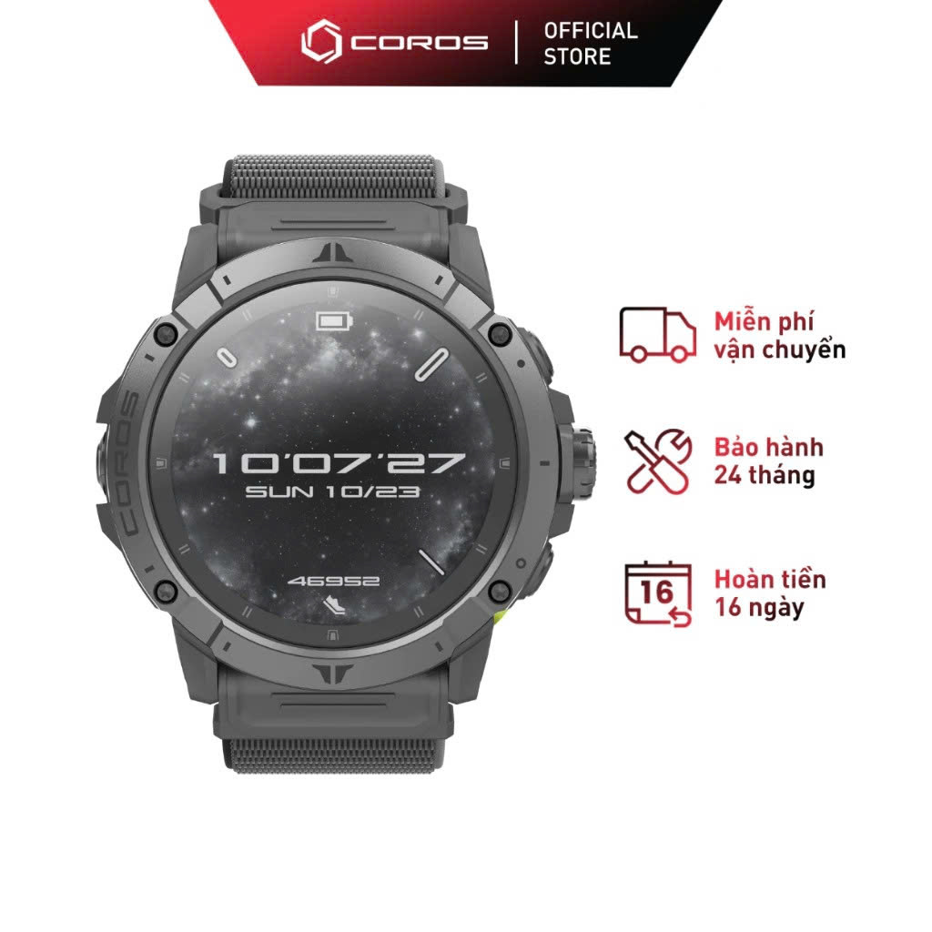 Đồng Hồ GPS Thể Thao COROS VERTIX 2S - Bảo Hành Chính Hãng 24 Tháng