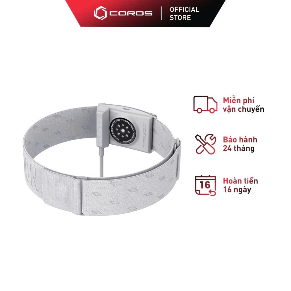 Đai Đo Nhịp Tim Đeo Tay COROS - Bảo Hành Chính Hãng 24 Tháng