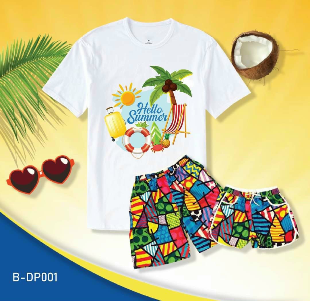 Đồ đi biển nam nữ đồng phục áo quần cho gia đình cặp đôi hội nhóm trẻ em du lịch mẫu nổi bật