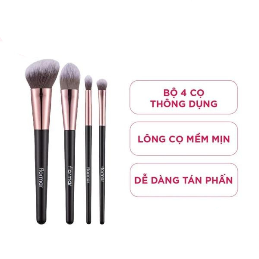 Flormar Bộ cọ trang điểm Makeup Brush Set (IP04)