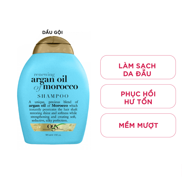 OGX Dầu xả Renewing + Argan Oil Of Morocco 385ml (IP01)