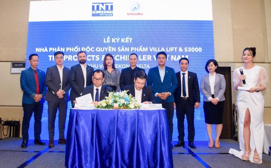 TNT Projects hợp tác chiến lược với Schindler Việt Nam