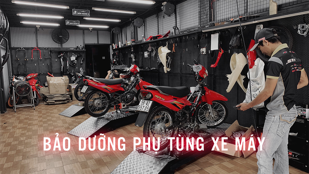 Những Vấn Đề Cần Lưu Ý Khi Bảo Dưỡng Phụ Tùng Xe Máy