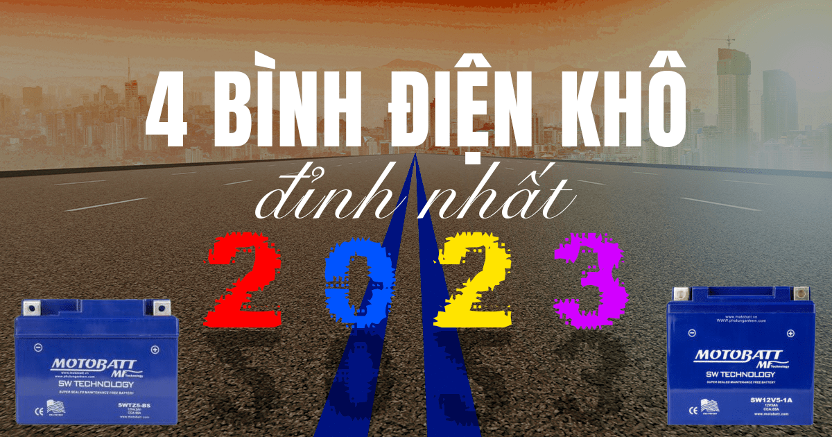 Top 4 Bình Điện Dành Cho Xe Máy Tốt Nhất