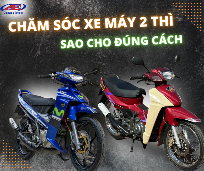 Chăm sóc xe máy 2 thì đúng cách sao cho đúng cách