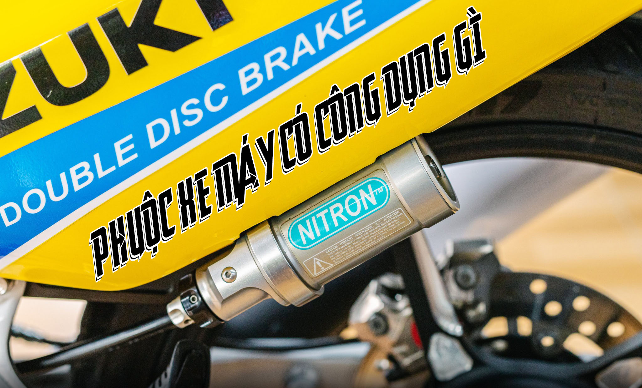 Phuộc xe máy có công dụng gì? Nơi mua phuộc 2 thì tốt chính hãng?