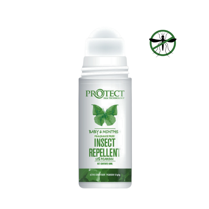 [Không hộp] Chai lăn chống muỗi và côn trùng cho trẻ nhỏ và phụ nữ mang thai từ New Zealand 15% Picaridin - Không mùi