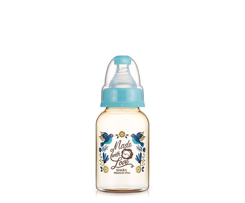 Bình sữa PPSU-Dorothy Wonderland cổ chuẩn 150ml_màu xanh dương 0m+