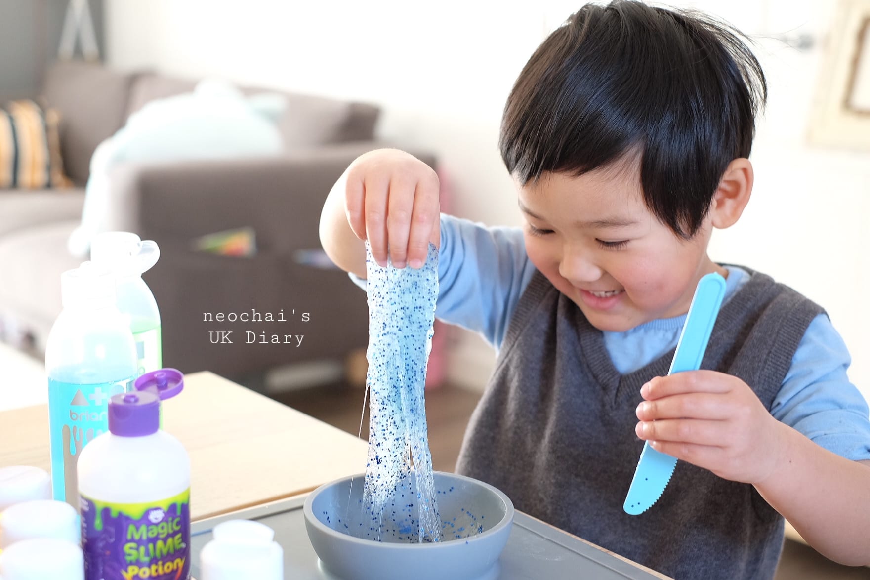 Big Colour đồ chơi Slime - Chất nhờn ma quái DIY 300ml từ Anh Quốc nhà Brian Clegg