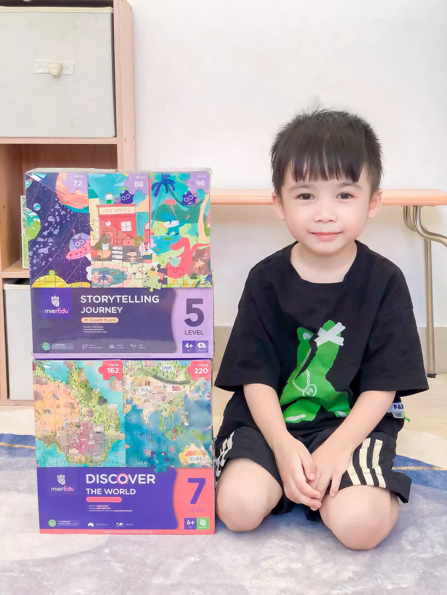 Bộ đồ chơi xếp hình 7 cấp độ - Cấp độ 7: Khám phá Thế giới