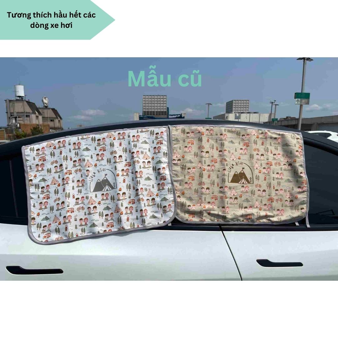 Tấm che nắng xe hơi, ngăn tia UV / tản nhiệt - Hệ mặt trời ngộ nghĩnh