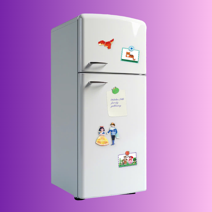 Hộp bút kèm mảnh ghép nam châm _ Nàng tiên cá