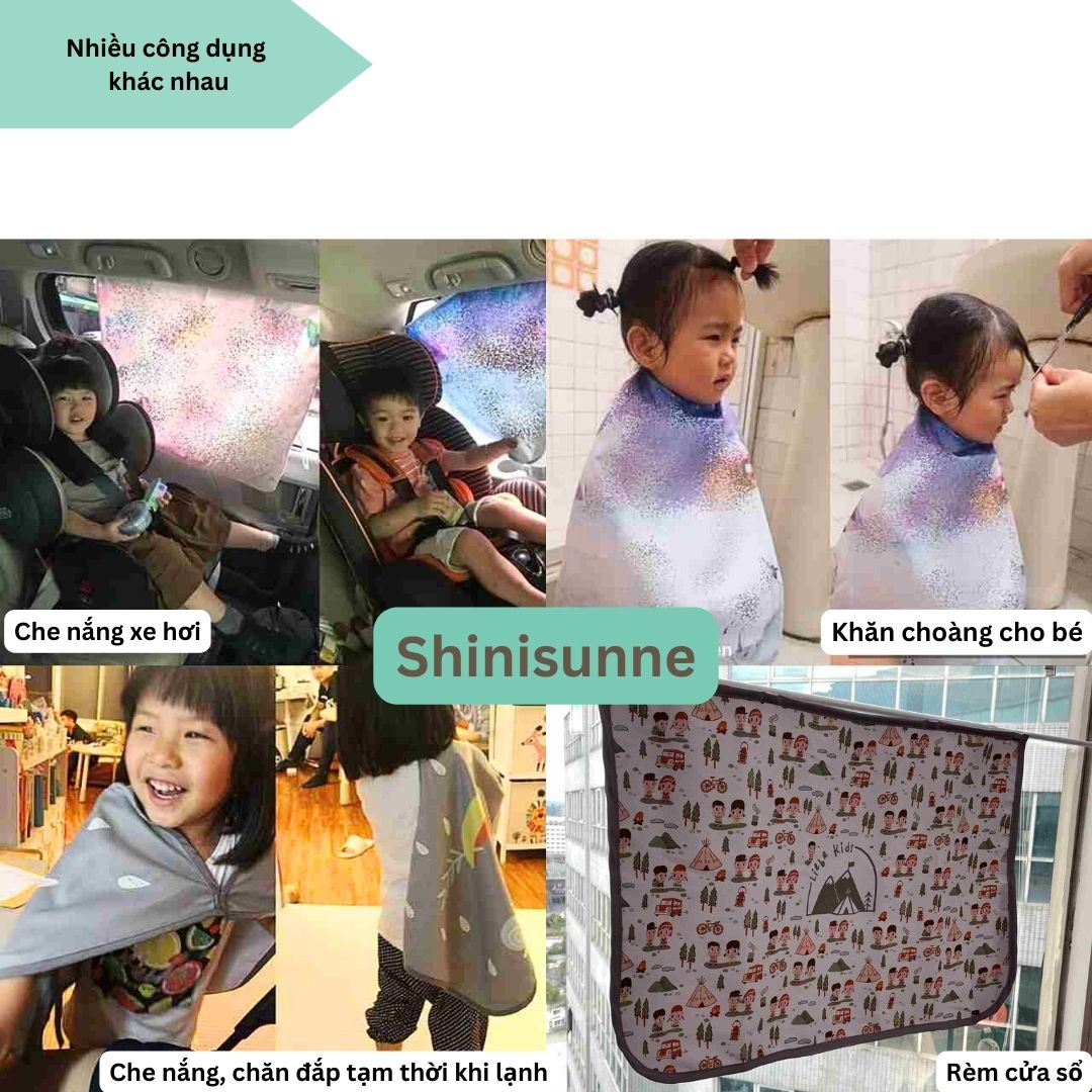 Tấm che nắng xe hơi, ngăn tia UV / tản nhiệt - Capybara đáng yêu