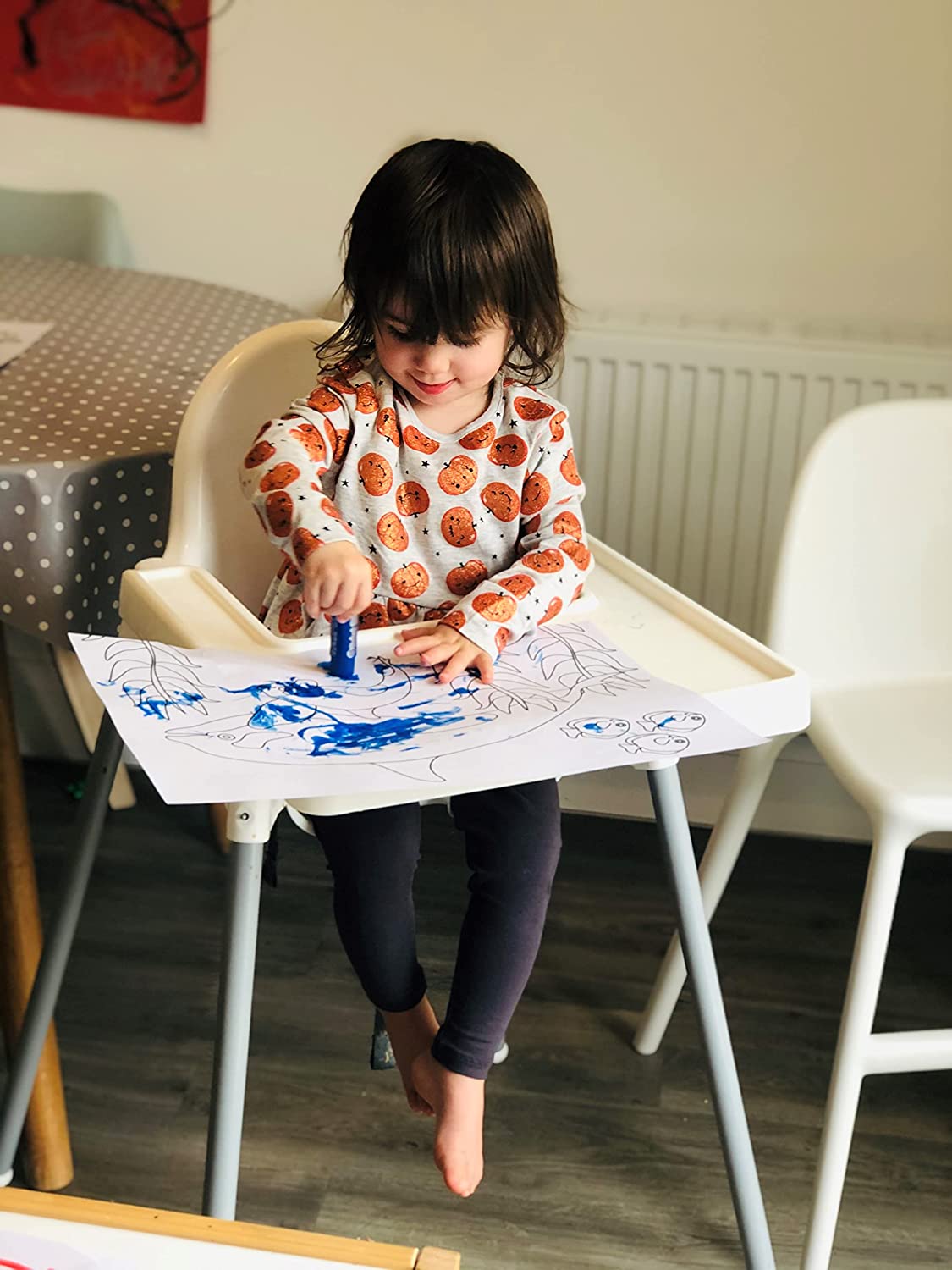 Bộ vẽ tranh - Set 12 bút vẽ full size và tranh tô Little Brian