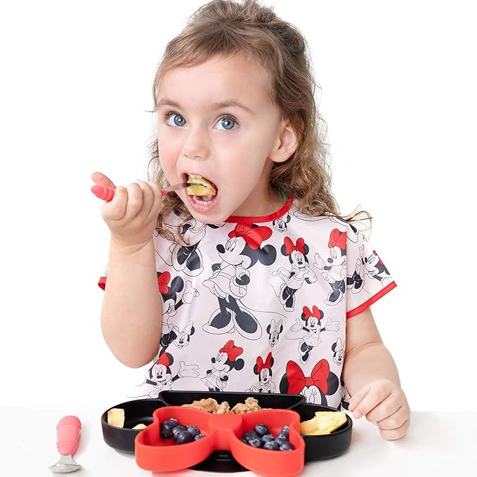 Yếm ăn tay ngắn chống nước cho trẻ em Bumkins