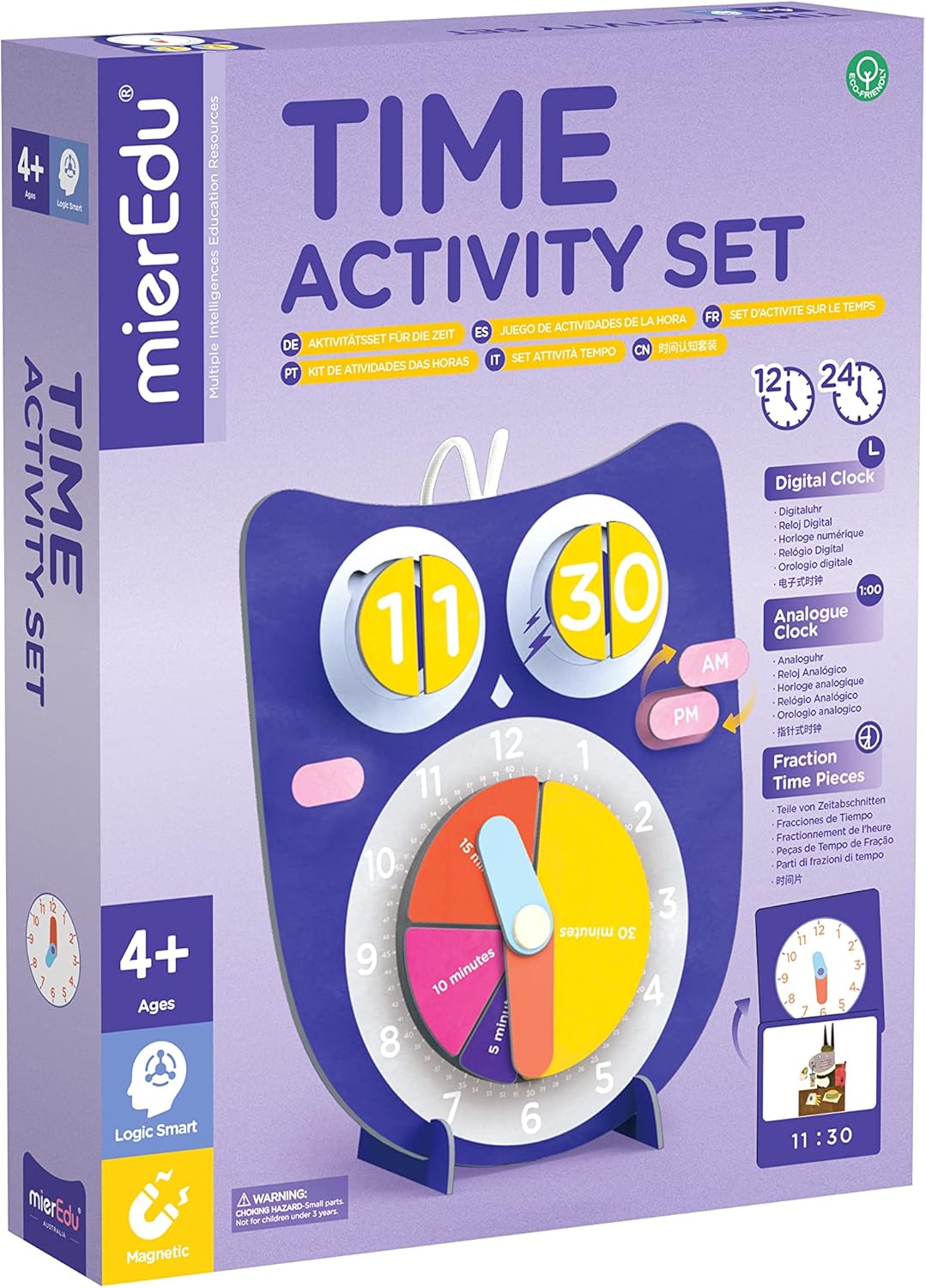 Bộ đồ chơi nam đồng hồ _ Thời gian và kỹ năng quản lý thời gian