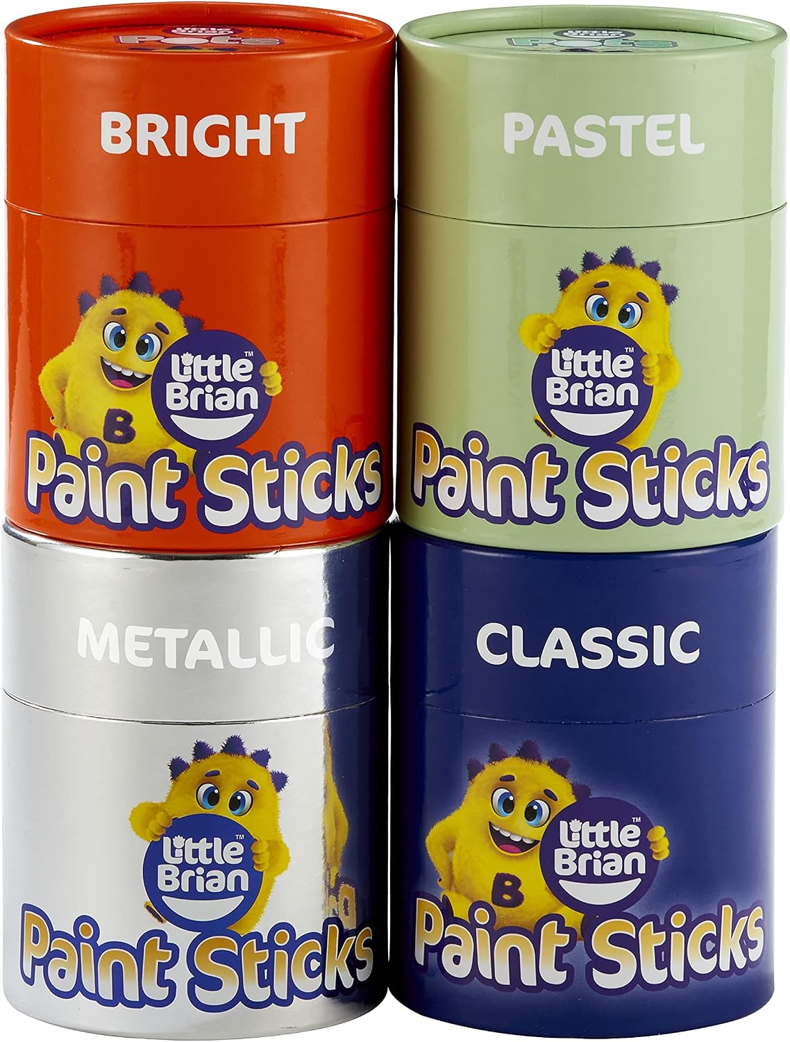 Bút sáp màu tẩy được có hộp phân loại thành 4 nhóm màu Little Brian - 40 màu từ Anh Quốc