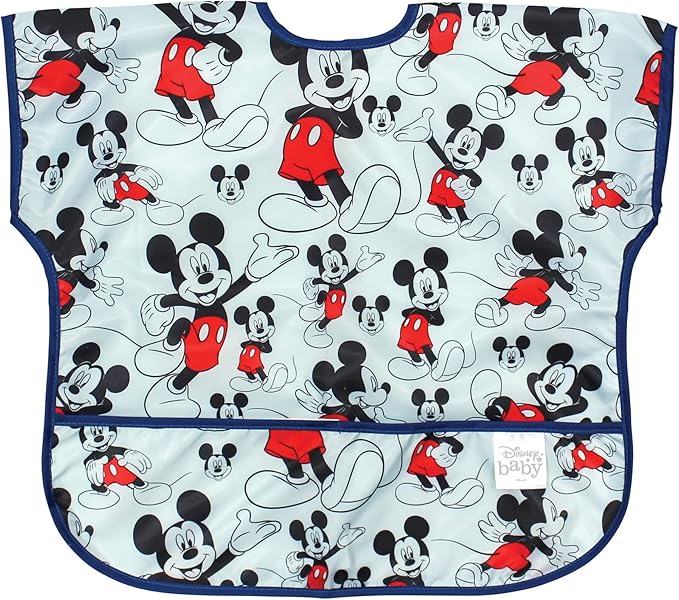 Yếm ăn tay ngắn chống nước cho trẻ em Bumkins