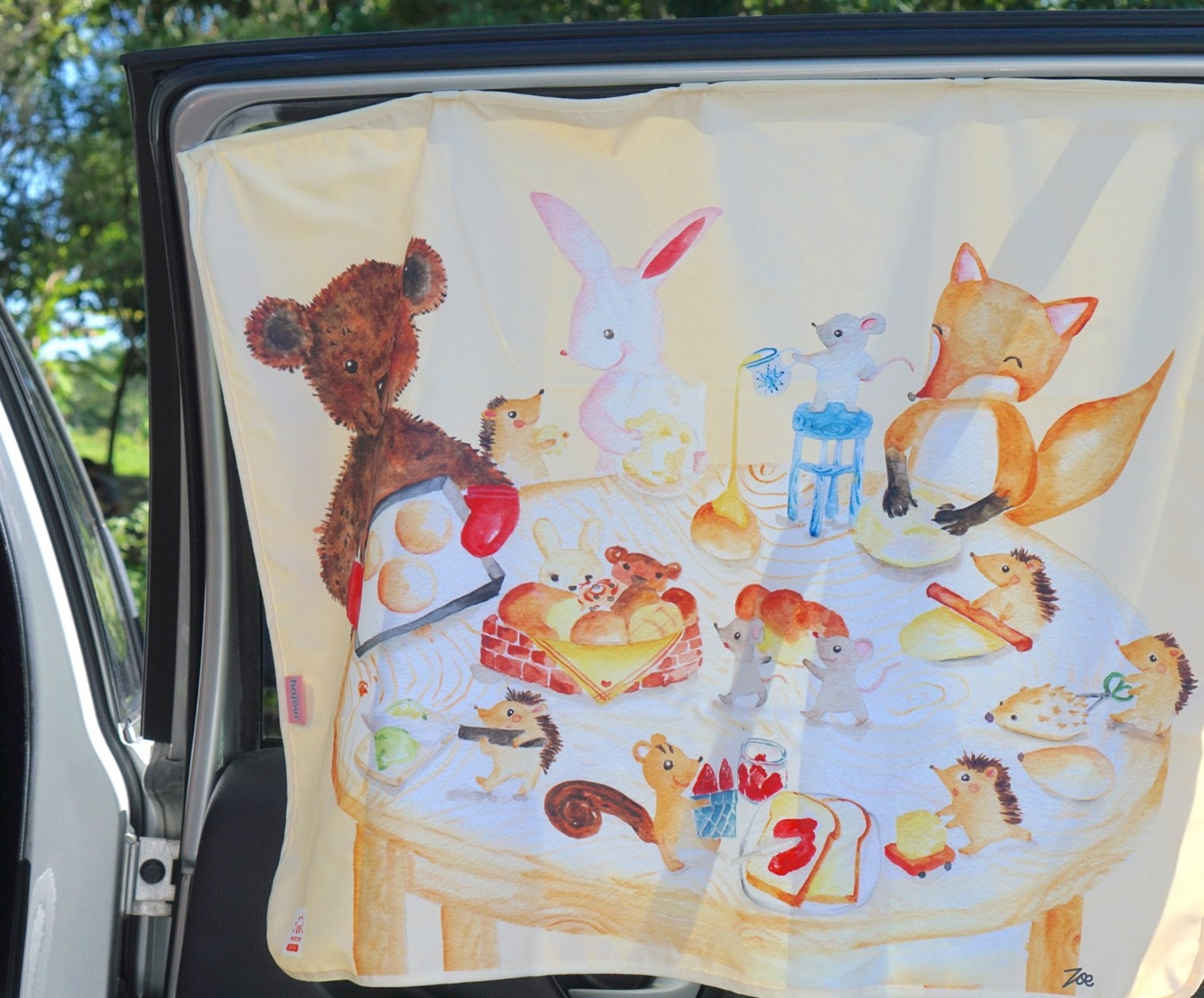 Tấm che nắng xe hơi chống tia UV/ tản nhiệt- Hajour (Xuất xứ Hàn Quốc)