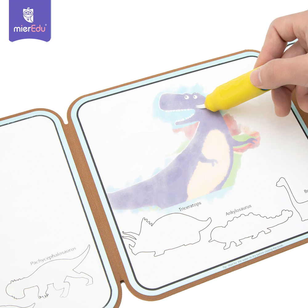 Sách tô màu nước ma thuật (chính hãng Úc), giấy premium, dùng nhiều lần không rách