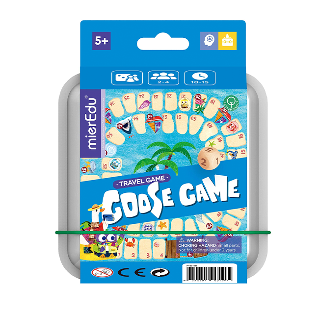 Boardgame size du lịch_ Ngỗng Không tên Goose game