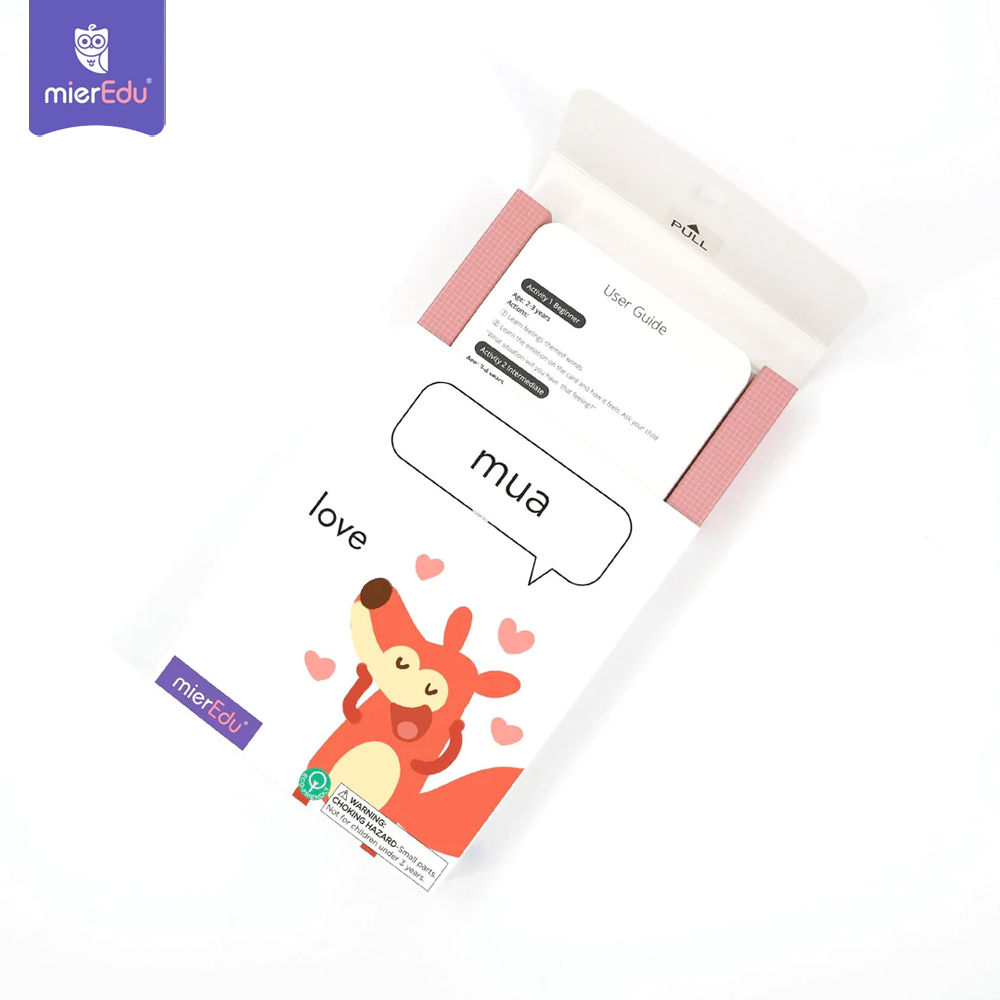 Bộ thẻ học cảm xúc, EQ cho bé Flashcard _ Từ vựng cảm xúc tiếng Anh