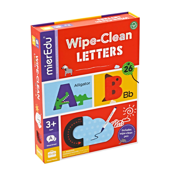 Bé tập viết chữ cái ABC _ Thẻ viết xóa